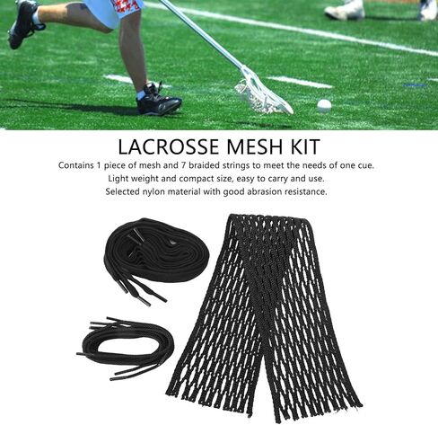 Mesh String Black Nylon Wear Proof Mesh Piece Woven String for Accessory in Saudi Arabia