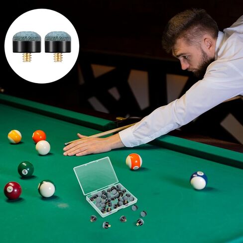 30 pcs pool stick tips billiard pool arges sticks sticks on til in Saudi Arabia