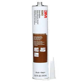 3M 590 OEM Polyurethane Glass لاصق ، خرطوشة أسود 310 مل (حزمة 1) in Kuwait