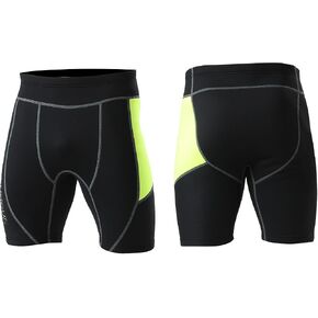 lifruious 2mm Neoprene Shorts Men Wetsuit Pants for Water Sports Neoprene Shorts for Men in Saudi Arabia