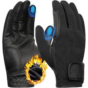 ركوب الخيل شينفون قفازات الفروسية نساء 100 ٪ من جلد الشتاء ركوب الخيل قفازات in Kuwait