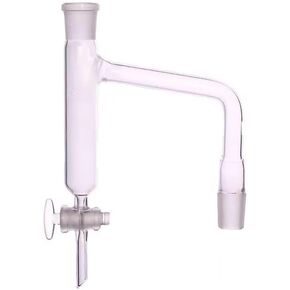 Distillation Receiver Adapter with Glass/PTFE Piston Valve & Water Separator for Oil-Water Separation(24X24 (Glass)) in Saudi Arabia