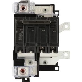 ABB THQMV150EP 150 Amp Main Circuit Breaker Conversion Kit • 150A Double-Pole Breaker for Top/Bottom Feed Load Centers • 22,000 AIC RMS Symmetrical • Includes Mounting Base • Safe & Reliable in Saudi Arabia
