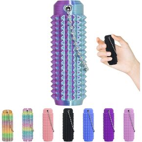 Little Ouchies Fidget Toys,Pain Stim Fidget Toy Reduce Stress for Adults,Anxiety Relief Pain Stim,Spiky Fidget Keychain for Anxiety,Sensory Toys,Novelty Gifts for Friends(1PCS/Black) in Saudi Arabia