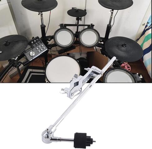 Drum Cymbal Arm Drum Set Clamp Heavy Duty Multiuse Stable Percussion Instrument Part Extension Rack for Concert Men Women in Saudi Arabia