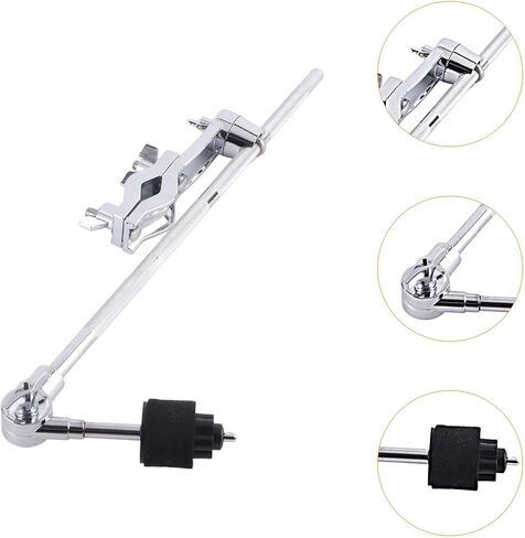 Drum Cymbal Arm Drum Set Clamp Heavy Duty Multiuse Stable Percussion Instrument Part Extension Rack for Concert Men Women in Saudi Arabia