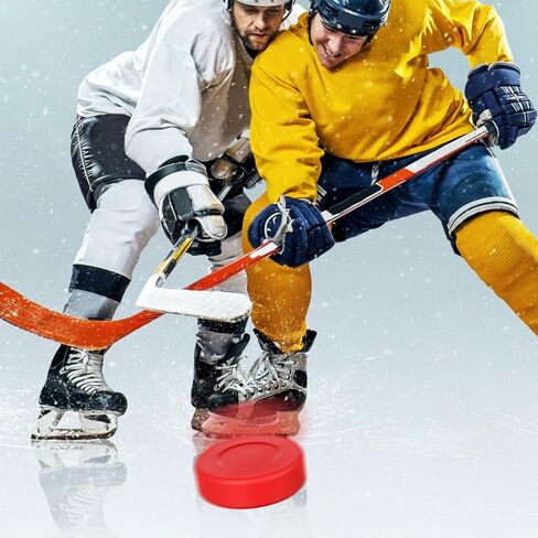6pcs الهوكي الجليدي مع حقيبة شبكية ، والهوكي الجليدي الرياضي من الهوكي الجليدي الناعم للأطفال البالغين لممارسة التدريب الكلاسيكي in Kuwait