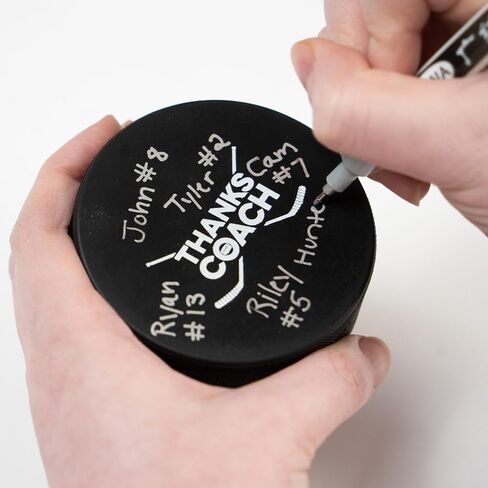 ChalkTalkSPORTS Hockey Puck Gift - Regulation Size Souvenir Puck - Personalized Thanks Coach - End of Season Hockey Coach Gift in Saudi Arabia