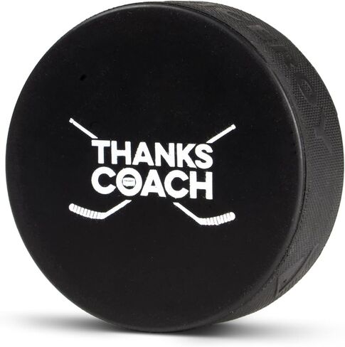 ChalkTalkSPORTS Hockey Puck Gift - Regulation Size Souvenir Puck - Personalized Thanks Coach - End of Season Hockey Coach Gift in Saudi Arabia