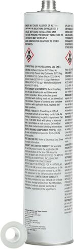 3M 590 Oem Polyurethane Glass Adhesive Sealant, Black 310mL Cartridge (Pack of 1) in Saudi Arabia