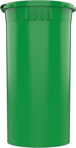 13 حاويات Top Pop Basking Top Dram CR - زجاجات قارورة سفر مقاومة للطفل - 315 Qty (واضح) in Kuwait