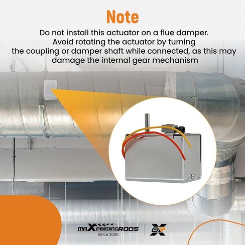 maXpeedingrods RZ3-1M Damper Actuator Motor for Honeywell M847D M847D1004, 2 Wire Spring Return Damper Motor Actuator in Saudi Arabia