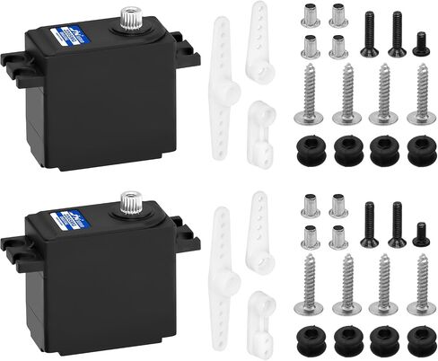 GOUPRC 22G Micro Digital RC Servo Metal Gears for Hyper Go 1/14 H14BM/ MJX/Jetwood DEERC 1:14 14209 14210 RC Car, Upgrade Servo Parts in Saudi Arabia