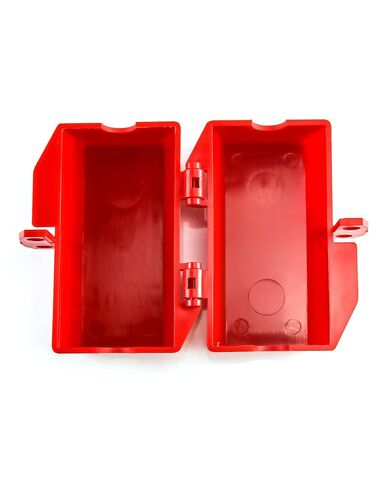 QWORK Polypropylene Plug Lockout Device for Lock Out Tag Out, Power Plug Lock Out, M Size - 110 to 125V 30A, 4 Pack in Kuwait