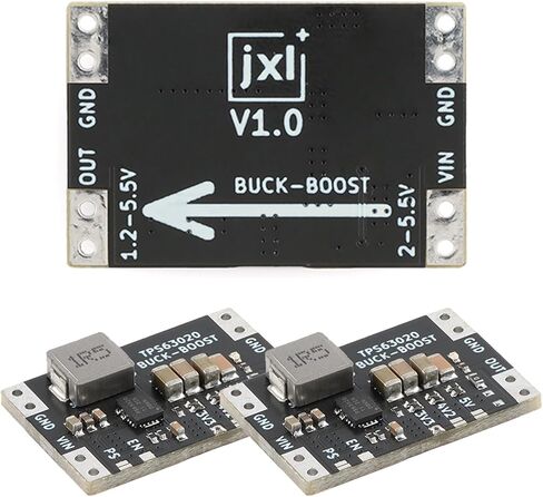 3pcs XL63020-5V Li Battery/USB Auto Boost Power Module Microcontroller Power Supply Low Ripple TPS63020 Solution in Saudi Arabia