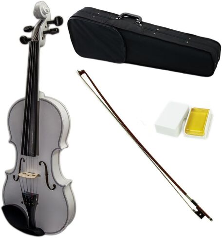 Sky بالحجم الكامل VN202 Red Violin Beauty Beautistsmanship مع Brazilwood Bow وحالة خفيفة الوزن in Kuwait