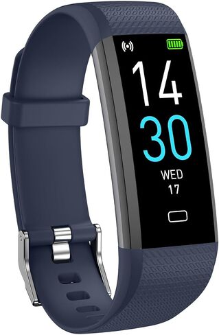EURANS Fitness Tracker with Heart Rate Blood Oxygen Monitor, Activity Tracker Sleep Monitor Health Tracker, Smart Watch Pedometer Step Calories Counter, Fitness Watches for Men Women in Kuwait