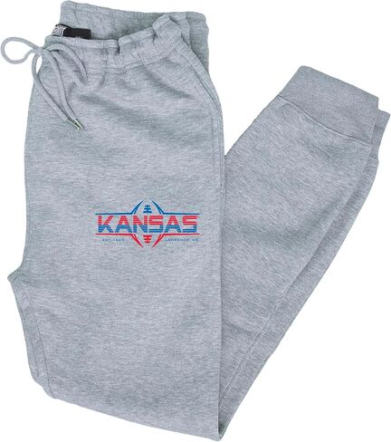 CornBorn Kansas Jayhawks Jogger Sweatpants - Choose Your Design in Kuwait