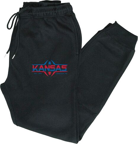 CornBorn Kansas Jayhawks Jogger Sweatpants - Choose Your Design in Kuwait