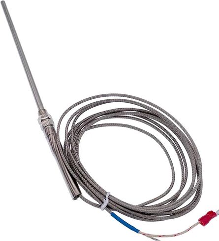 150 ملم نوع التحقيق الحراري K Type Thermocouple Sensor Stefless Steel Thermocouple 1PCs (طول الخط 5M) in Saudi Arabia