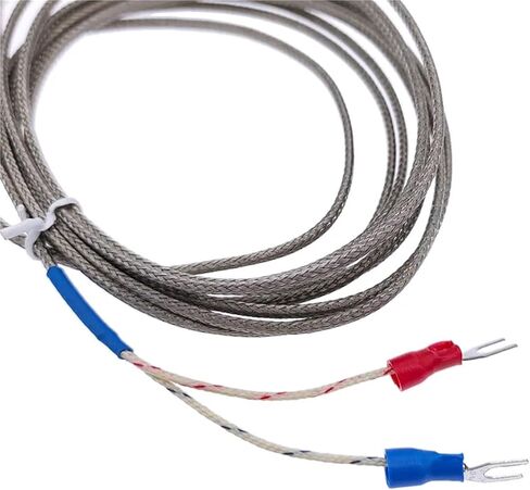 150 ملم نوع التحقيق الحراري K Type Thermocouple Sensor Stefless Steel Thermocouple 1PCs (طول الخط 5M) in Saudi Arabia