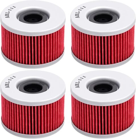 1/2/3/4pcs مرشح زيت الدراجة النارية لـ CB450SC TRX400 TRX500 TRX680 TRX700 TRX 400 500 600 FA FORTRAX 15412-413-000 (4pcs) in Saudi Arabia