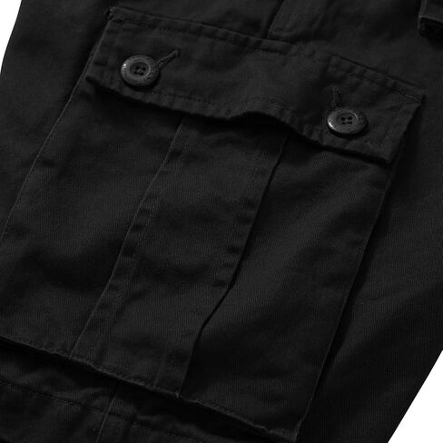 Cargo Shorts for Women Knee Length 7 Pockets Elastic Waist Bermuda Long Shorts for Outdoor Casual Hiking Summer in Saudi Arabia