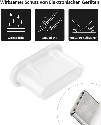 قابس USB C Dust ، 20 PCS من النوع C COLLE COOP ANTI DUST FORFOR in Kuwait