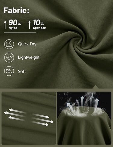 TACVASEN Men's Hiking Cargo Pants Summer Outdoor Lightweight Quick Dry Casual Water Resistant Fishing Work Stretch Pants in Saudi Arabia