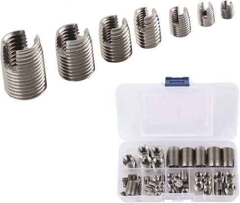 50pcs الفولاذ المقاوم للصدأ الداخلية الخيط النقر على الخيط in Saudi Arabia