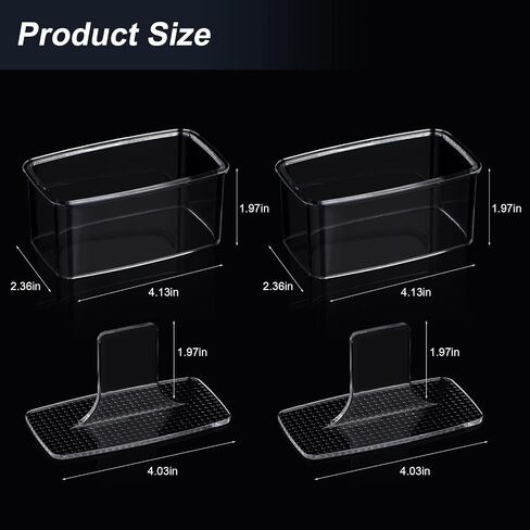 2PCS Clear Musubi Press Mold - Non-Stick, BPA-Free Musubi Maker, Onigiri & Sushi Mold for Hawaiian Musubi and Rice Treats in Saudi Arabia