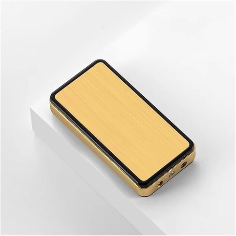 2024 Torch Slide-Down Wighter ، Lightweight Luxury Ruitproof Metal Dillplable Lighter ، Candle ، Camping (Butane Free) (Gold 3) in Saudi Arabia