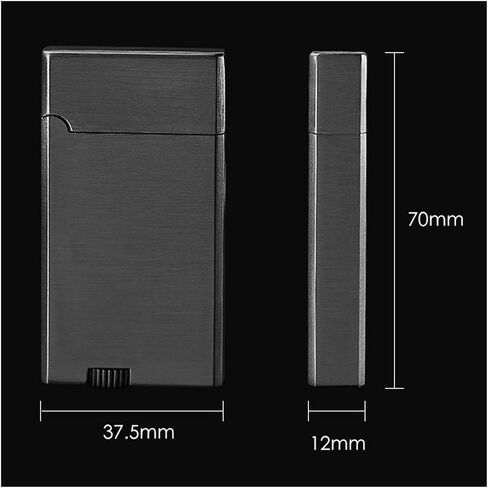 Dual Flame, Windproof Lighter, Soft Flame Fuel Window Lighter Butane Metal Lighter, Jet Flame Lighter, Adjustable Flame Lighter for Candles, Camping, Indoor and Outdoor(Silver) in Saudi Arabia