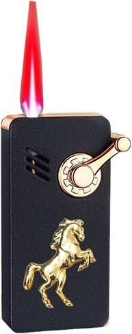 20124 Metal Multi-Gufform Wighter ، Flame Red Red Flame ، قابلة لإعادة التعبئة ، لهب قابل للتعديل ، مناسب للاستخدام الداخلي والخارجي (بوتان غير مدرج) (التمويه) in Saudi Arabia