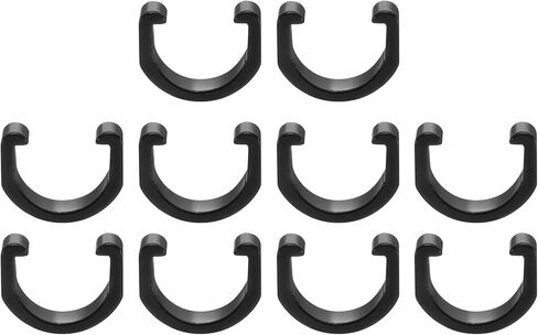 Harfington Bicycle Cable Clamps C Clips Aluminy Aluminy Hose Hose Guide U Clips Brake Derailleur Shifter for MTB Road Pike in Kuwait