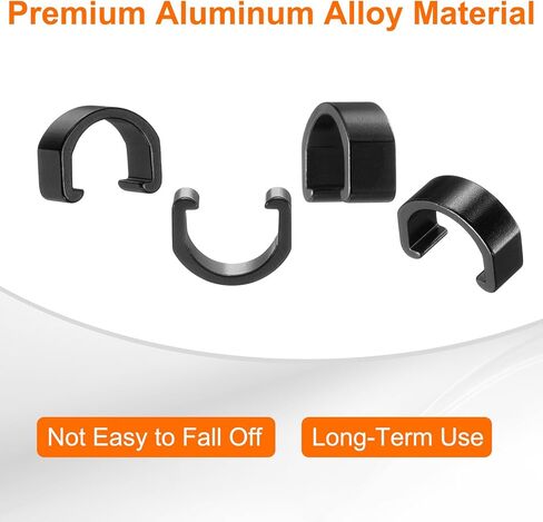 Harfington Bicycle Cable Clamps C Clips Aluminy Aluminy Hose Hose Guide U Clips Brake Derailleur Shifter for MTB Road Pike in Kuwait