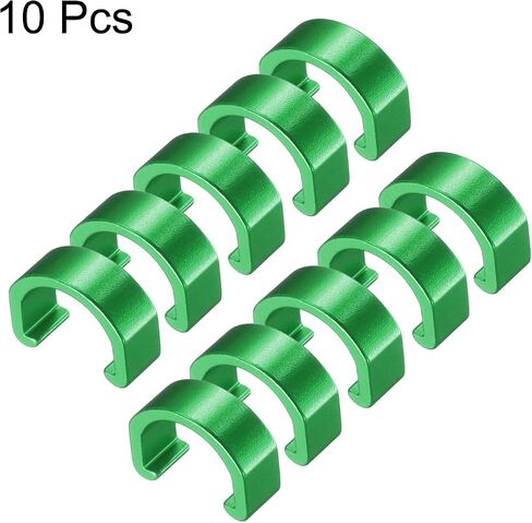 HARFINGTON Bicycle Cable Clamps C-Clips Aluminum Alloy Housing Hose Guide U-Clips Brake Derailleur Shifter for MTB Road Bike in Saudi Arabia