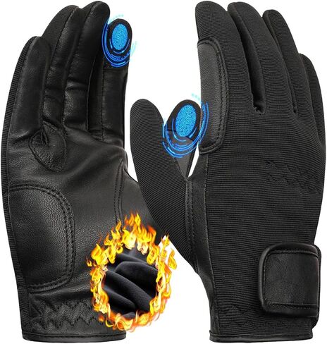 ركوب الخيل شينفون قفازات الفروسية نساء 100 ٪ من جلد الشتاء ركوب الخيل قفازات in Kuwait