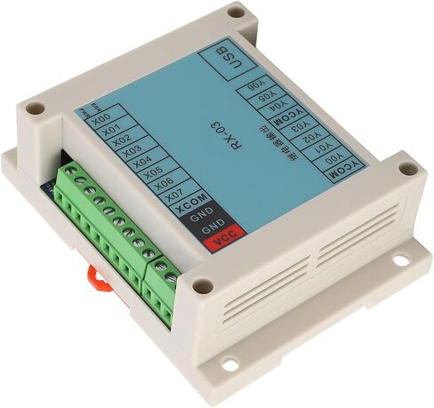 12-24VDC وحدة تحكم المنطق القابلة للبرمجة PLC لوحة التحكم 8 مدخلات 7 إخراج القناة متعددة القناة برمجة الهاتف البرمجة الصناعية التحكم في الأتمتة الصناعية in Saudi Arabia
