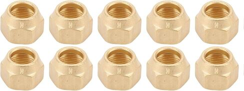 JTLB 10 PCS NUT 5/8 بوصة أنبوب نحاسي كثيف in Saudi Arabia