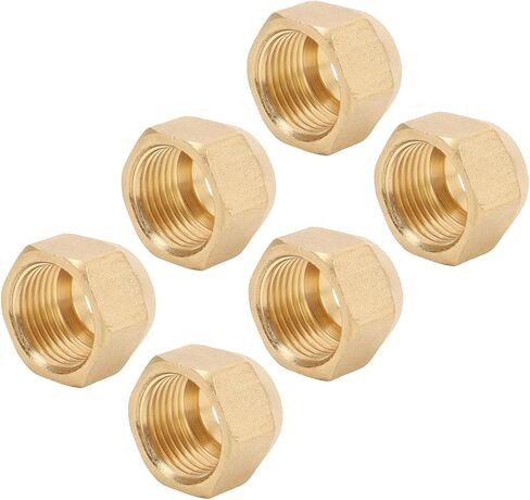JTLB 10 PCS NUT 5/8 بوصة أنبوب نحاسي كثيف in Saudi Arabia