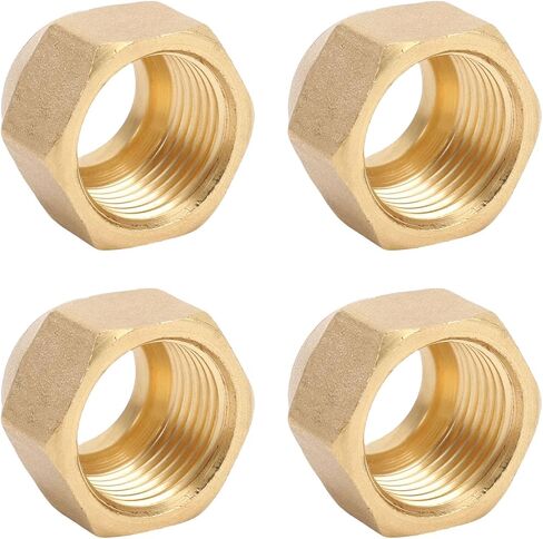 JTLB 10 PCS NUT 5/8 بوصة أنبوب نحاسي كثيف in Saudi Arabia