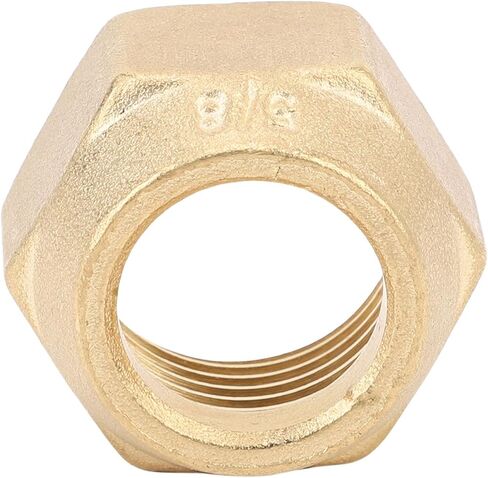 JTLB 10 PCS NUT 5/8 بوصة أنبوب نحاسي كثيف in Saudi Arabia