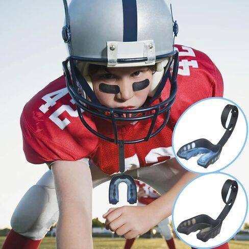 Football Mouthguard,Braces Mouthguards with Strap Fit,Sports Mouth Guard and Mouth Guard for Football, Boxing, Taekwondo, Sanda, Basketball, Lacrosse, Rugby Matches in Saudi Arabia