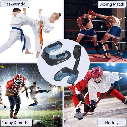 Football Mouthguard,Braces Mouthguards with Strap Fit,Sports Mouth Guard and Mouth Guard for Football, Boxing, Taekwondo, Sanda, Basketball, Lacrosse, Rugby Matches in Saudi Arabia