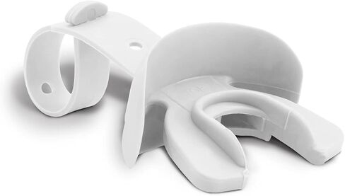 Vettex Football Doubleguard Mouthguard with Lip Protection - Adult - 2 Pack, White and Pink in Saudi Arabia
