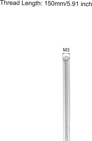 MECCANIXITY Fully Threaded Rod M14 x 300mm 2mm Thread Pitch 304 Stainless Steel Right Hand Threaded Rods Bar Studs with Screws 2 Pack in Saudi Arabia