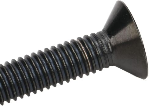 Bike Stem Bolt Screw, M6x30mm Titanium Alloy Headset Stem Top Cap Fixing Bolt Bike Headset Bolt Replacement Parts for Bike Repair (Black) in Saudi Arabia