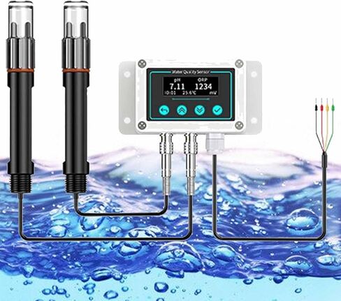 مستشعر ORP للـ PH ، اختبار تعكر جودة المياه مع شاشة LED ، دقة عالية ، تعويض تلقائي لدرجة الحرارة للري الزراعي ، ثقافة النبات in Kuwait