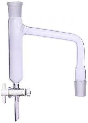 Distillation Receiver Adapter with Glass/PTFE Piston Valve & Water Separator for Oil-Water Separation(24X24 (Glass)) in Saudi Arabia